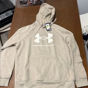 Under Armour Men's Light Tan Hoodie